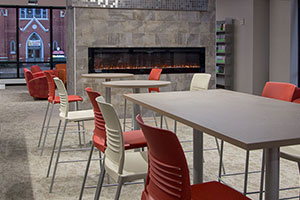 Nash Fireplace and Seating Area
