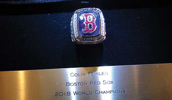 World Series Ring Boston Red Sox 2018