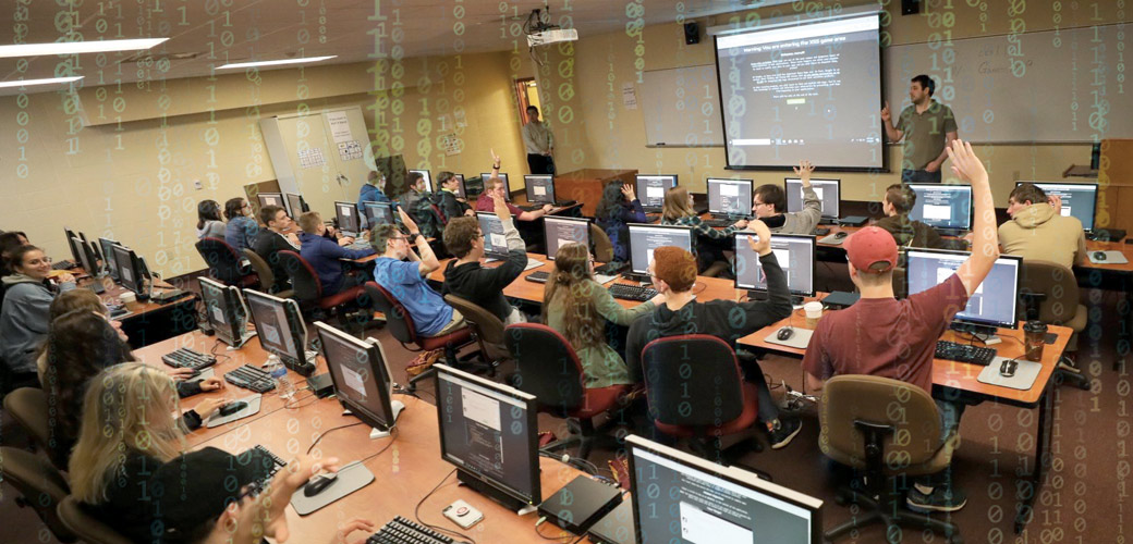 Coding the Future of Cybersecurity Gannon Magazine Online Edition