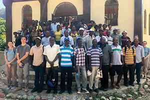 Students in Haiti on ABST