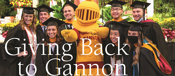 Giving Back to Gannon