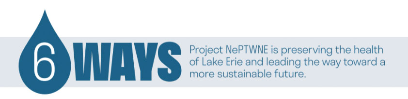 6 ways project NePTWNE is preserving the health of Lake Erie and leading the way toward a more sustainable future 