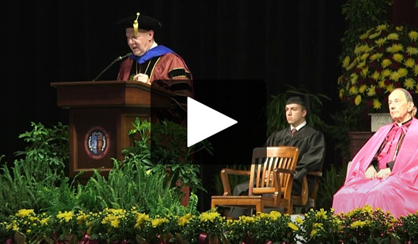 Commencement Speech from Dr. Keith Taylor.