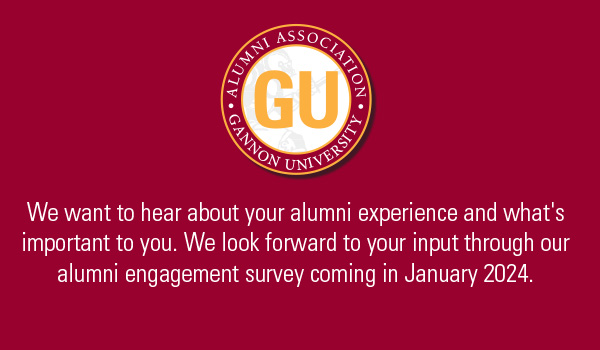 We want to hear about your alumni experience and what's important to you. We look forward to your input through our alumni engagement survey coming in January 2024.