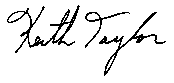 Dr. Taylor Signature